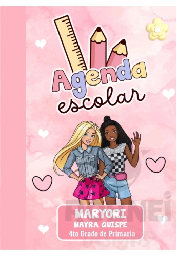 Barbie Agenda escolar Portada